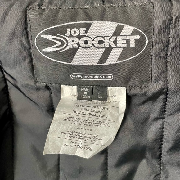 Joe Rocket Black and Red Jacket - Picture 11 of 11